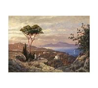 Wee Blue Coo Painting Landscape Gogarten Southern View Wall Art Print