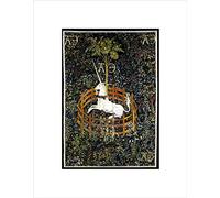 Wee Blue Coo PAINTING MEDIEVAL TAPESTRY UNKNOWN HUNT UNICORN CAPTIVITY FRAMED PRINT B12X3968