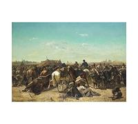 Wee Blue Coo Painting Military Schreyer Ottoman Encampment Wall Art Print