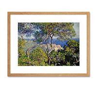 Wee Blue Coo Painting Monet Bordighera Old Master Framed Wall Art Print