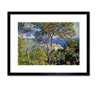 Wee Blue Coo Painting Monet Bordighera Old Master Framed Wall Art Print