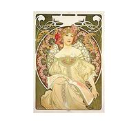 Wee Blue Coo Painting Mucha Dreaming Wall Art Print