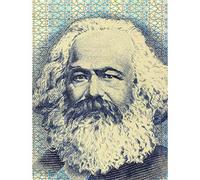 Wee Blue Coo Painting Political Karl Marx Banknote Design Communism Art Print Poster Wall Decor 12X16 Inch