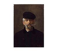 Wee Blue Coo Painting Portrait Fleury Surgeon Hugh Owen Thomas Wall Art Print