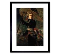 Wee Blue Coo Painting Portrait Gros Napoleon Bonaparte Arcole Bridge Framed Wall Art Print