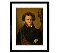 Wee Blue Coo PAINTING PORTRAIT KIPRENSKY WRITER ALEXANDER PUSHKIN FRAMED PRINT F97x11602
