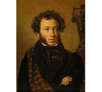 Wee Blue Coo Painting Portrait Kiprensky Writer Alexander Pushkin Wall Art Print