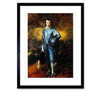 Wee Blue Coo Painting Portrait Study Gainsborough Blue Boy Framed Wall Art Print