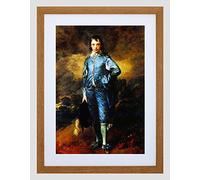 Wee Blue Coo Painting Portrait Study Gainsborough Blue Boy Framed Wall Art Print