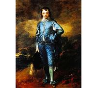 Wee Blue Coo Painting Portrait Study Gainsborough Blue Boy Poster Art Print Bb12917B