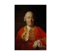 Wee Blue Coo Painting Ramsay David Hume Philosopher Wood Wall Art Print