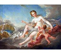 Wee Blue Coo Painting Roman Boucher Cupid Disarmed Wall Art Print