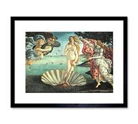 Wee Blue Coo PAINTING SEA SHELL GODDESS BIRTH VENUS BOTTICELLI FRAMED ART PRINT B12X7495