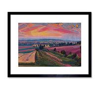 Wee Blue Coo Painting Spencer Gore The Icknield Way Framed Wall Art Print