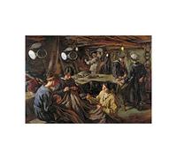 Wee Blue Coo Painting Stanhope Sail Making HMS Essex Devonport Wall Art Print