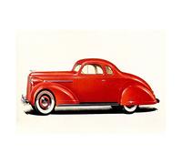 Wee Blue Coo Painting Transport Automobile Car Classic Lafayette Nash Wall Art Print