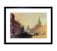 Wee Blue Coo Painting Turner High Street Oxford Old Master Framed Picture Art Print F97X9571