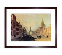 Wee Blue Coo PAINTING TURNER HIGH STREET OXFORD OLD MASTER FRAMED PICTURE ART PRINT F97X9571