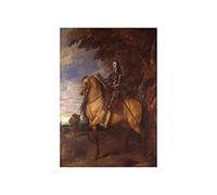 Wee Blue Coo Painting Van Dyck Equestrian Portrait King Charles I Wall Art Print