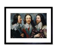 Wee Blue Coo Painting Van Dyck Portrait King Charles I Of England Framed Wall Art Print