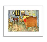 Wee Blue Coo PAINTING VAN GOGH ARTIST'S BEDROOM OLD MASTER FRAMED PICTURE ART PRINT F97X9651