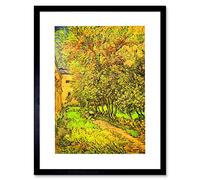 Wee Blue Coo PAINTING VAN GOGH GARDEN CLINIC OLD MASTER FRAMED PICTURE ART PRINT F97X9671