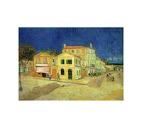 Wee Blue Coo Painting Van Gogh Yellow House Old Master Wall Art Print