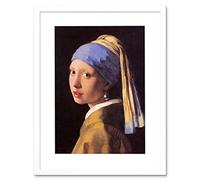 Wee Blue Coo PAINTING VERMEER GIRL PEARL EARRING OLD MASTER FRAMED PICTURE ART PRINT F97X9777