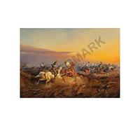 Wee Blue Coo Painting Von Bensa Scene From Hungarian Revolution Wall Art Print