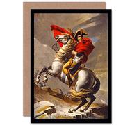 Wee Blue Coo PAINTINGS PORTRAIT NAPOLEON BONAPARTE EMPEROR FRANCE GREETINGS CARD