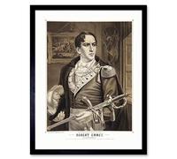 Wee Blue Coo Paintings Portrait Robert Emmet Irish Patriot Martyr Hero Art Print Framed Poster Wall Decor 12X16 Inch