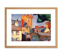 Wee Blue Coo Peploe Kirkcudbright Church Framed Wall Art Print