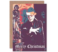 Wee Blue Coo Personalised Phantom Of The Opera Chaney Horror Funny Xmas Greeting Card For Anyone All Man Woman Christmas