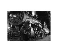 Wee Blue Coo Photo 1955 Steam Train Winston Link Engine New Picture Wall Art Print