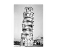 Wee Blue Coo Photo Architectural Leaning Tower Pisa Italy Cool Frame Print Picture F12X1708