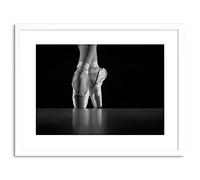 Wee Blue Coo PHOTO DANCING DANCER BALLERINA BALLET SHOES FRAMED ART PRINT POSTER F97X12213