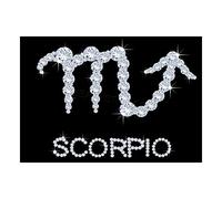 Wee Blue Coo Photo Diamond Zodiac Bling Horoscope Scorpio Wall Art Print