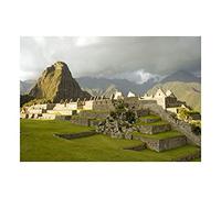 Wee Blue Coo Photo Landmark Machu Picchu Peru Ancient City Ruins Inca Wall Art Print