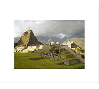Wee Blue Coo Photo Landmark Machu Picchu Peru Ancient City Ruins Inca Wall Art Print