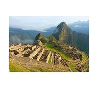 Wee Blue Coo Photo Landmark Machu Picchu Peru Ruin Ancient Wall Art Print