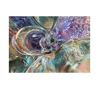 Wee Blue Coo Photo Little Planet World Blowing Bubbles 12X16 Wall Art Print