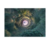 Wee Blue Coo Photo Little Planet World Forest Vortex 12x16 Wall Art Print