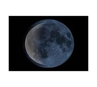 Wee Blue Coo Photo Moon Space Science Supermoon Wall Art Print