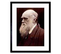 Wee Blue Coo Photo Portrait Cameron Naturalist Charles Robert Darwin Framed Art Print