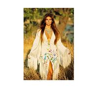 Wee Blue Coo Photo Portrait Movie Actress Raquel Welch Picture Wall Art Print