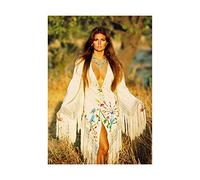Wee Blue Coo Photo Portrait Movie Actress Raquel Welch Picture Wall Art Print