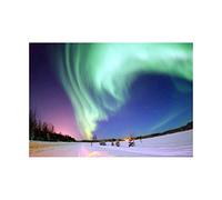 Wee Blue Coo Photo Skyscape Space Aurora Borealis Northern Lights Wall Art Print