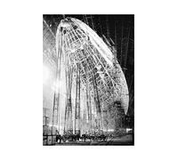 Wee Blue Coo Photo USS Macon Airship Zeppelin Construction Picture Wall Art Print