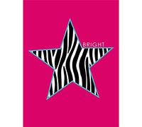 Wee Blue Coo Pink Zebra Bright Canvas Wall Art Print