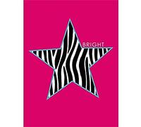 Wee Blue Coo Pink Zebra Bright Wall Art Print